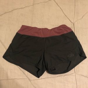 Grey North Face running shorts!